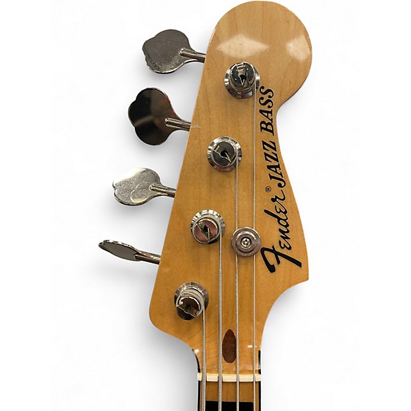 Used Fender Geddy Lee Signature Jazz Bass Black Electric Bass Guitar