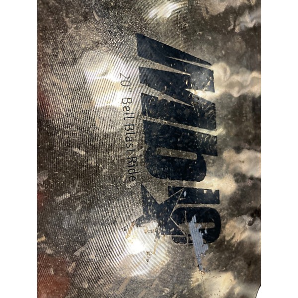 Used MEINL 20in 20" BELL BLAST RIDE MB10-20BBR-B Cymbal