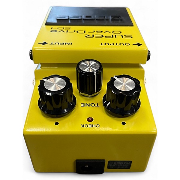Used BOSS SD1 Super Overdrive Effect Pedal