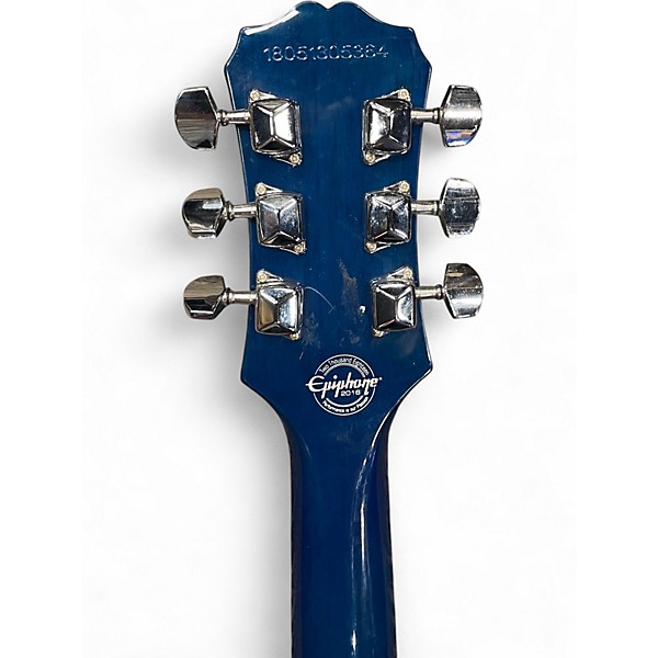 Used Epiphone Special II Plus Top Blue Burst Solid Body Electric Guitar