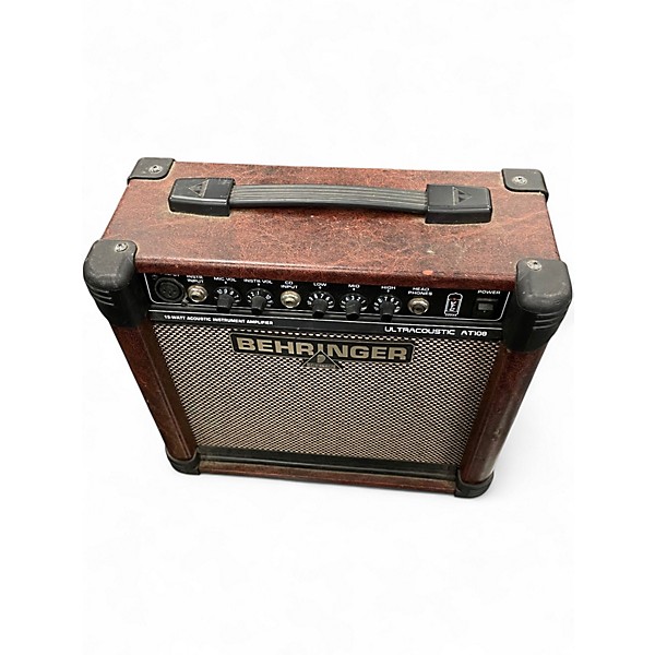 Used Behringer AT108 1X8 15W Ultracoustic Acoustic Guitar Combo Amp