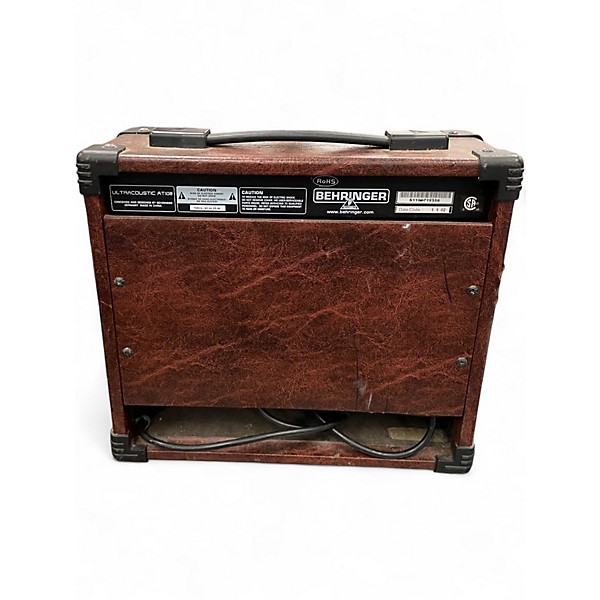 Used Behringer AT108 1X8 15W Ultracoustic Acoustic Guitar Combo Amp