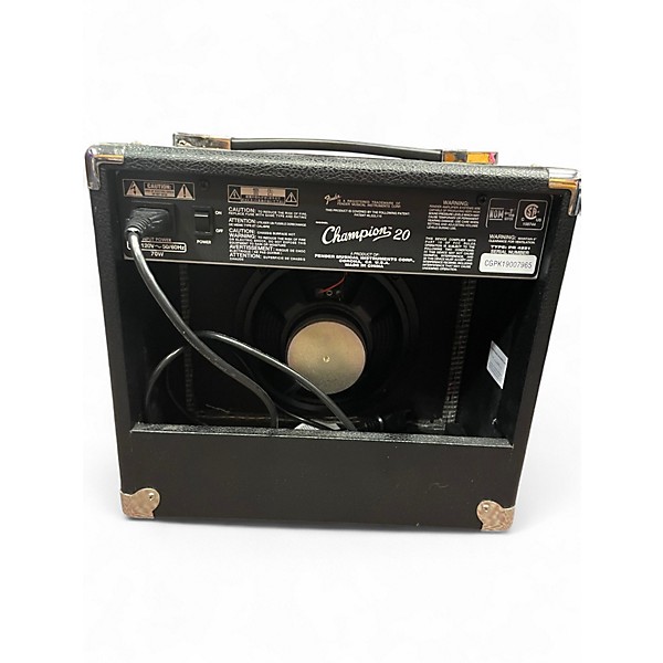 Used 2020 Fender Champion 20 Guitar Combo Amp