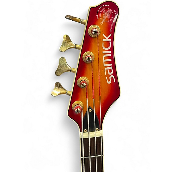 Used Samick VALLEY ARTS CUSTOM PRO SHOP 2 Color Sunburst Electric Bass Guitar