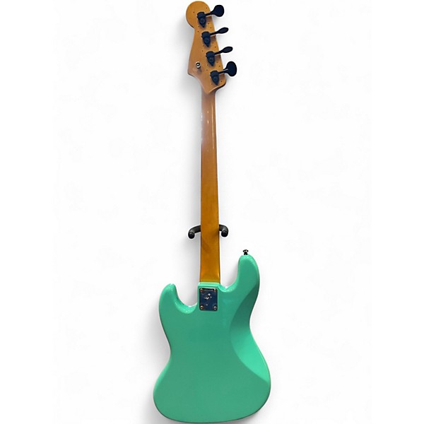 Used Fender vintage ii 1966 jazz bass Seafoam Green Electric Bass Guitar
