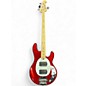 Used Sterling by Music Man Sub Series Ray4 HH Candy Apple Red Electric Bass Guitar thumbnail