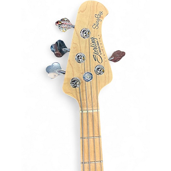 Used Sterling by Music Man Sub Series Ray4 HH Candy Apple Red Electric Bass Guitar