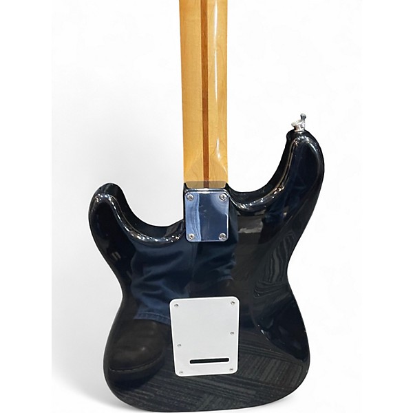 Used Fender Standard Stratocaster Black Solid Body Electric Guitar