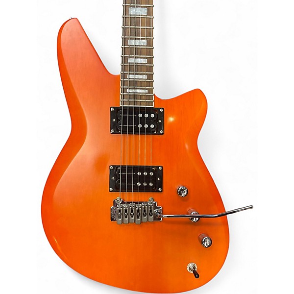 Used 2014 Reverend BAYONET Orange Solid Body Electric Guitar