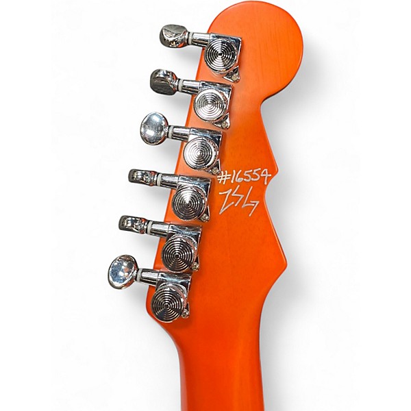 Used 2014 Reverend BAYONET Orange Solid Body Electric Guitar