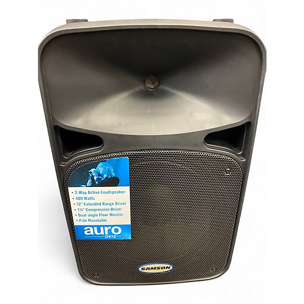 Used Samson AURO D412 Powered Speaker