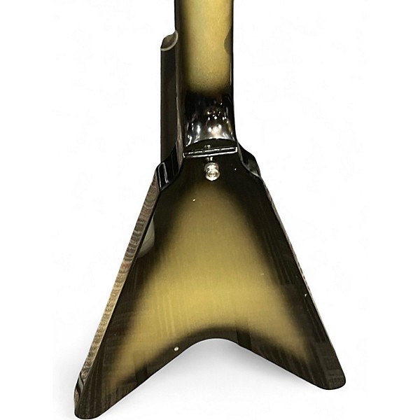 Used Epiphone FLYING V Black Solid Body Electric Guitar