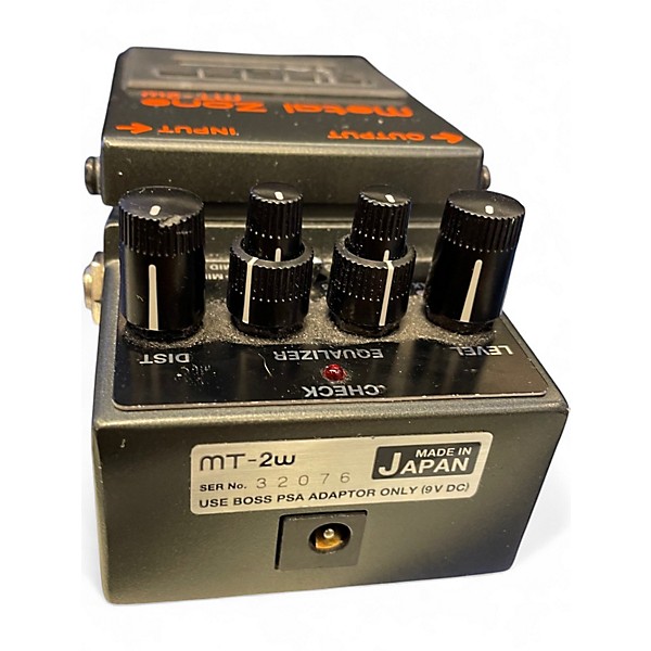 Used BOSS MT2W Metal Zone Waza Craft Effect Pedal