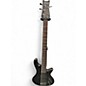 Used Schecter Guitar Research Stiletto Studio 5 String Trans Black Electric Bass Guitar thumbnail