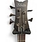Used Schecter Guitar Research Stiletto Studio 5 String Trans Black Electric Bass Guitar