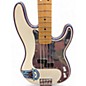 Used Fender Steve Harris Signature Precision Bass Antique White Electric Bass Guitar