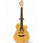 Used Luna WA BAMBOO GAE Natural Acoustic Electric Guitar thumbnail