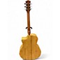 Used Luna WA BAMBOO GAE Natural Acoustic Electric Guitar