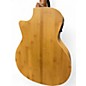 Used Luna WA BAMBOO GAE Natural Acoustic Electric Guitar