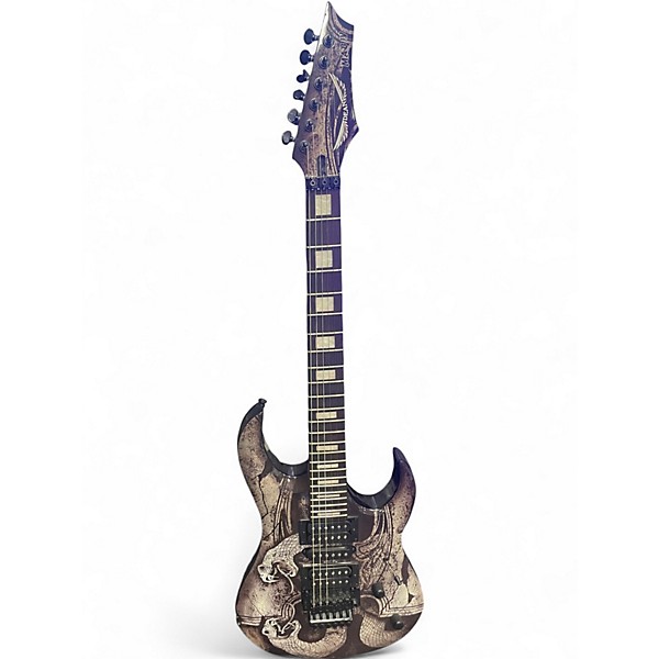 Used Dean mab iv Gauntlet Snakes Graphic  Solid Body Electric Guitar