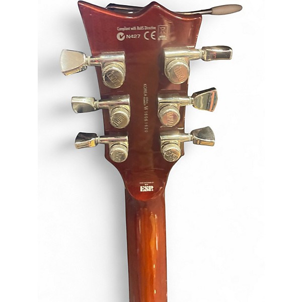 Used ESP EC1000 tiger burst Solid Body Electric Guitar