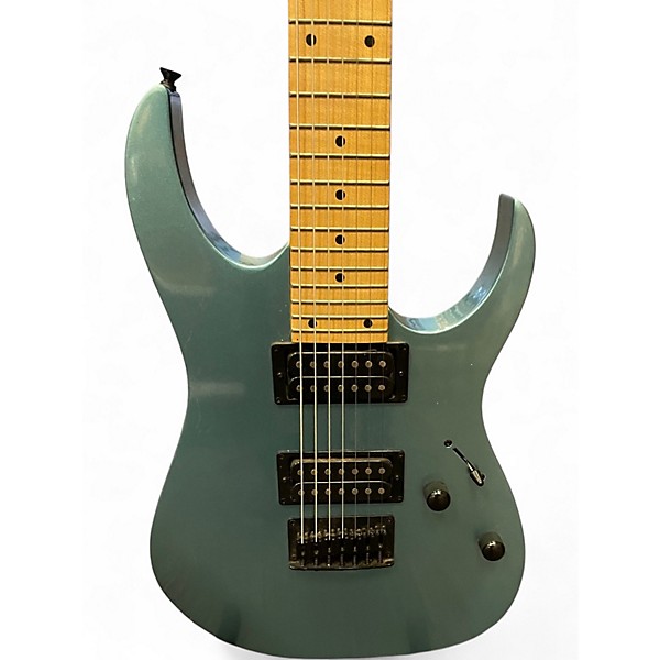 Used Ibanez GIO GRG7221M Blue Solid Body Electric Guitar