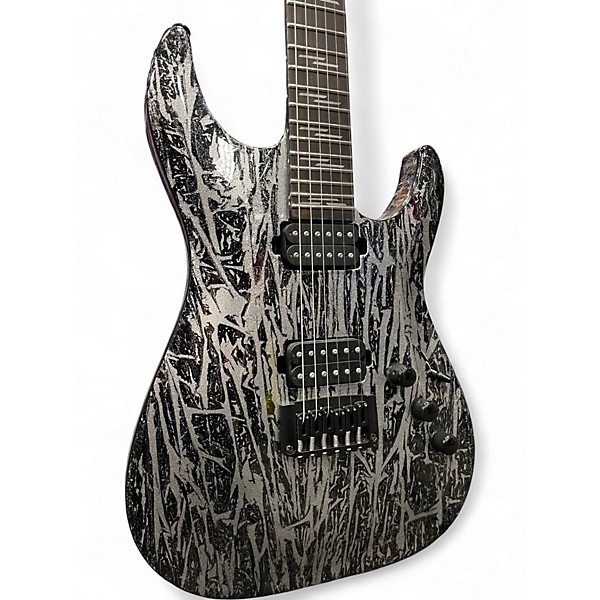 Used Schecter Guitar Research C1 SILVER MOUNTAIN Solid Body Electric Guitar