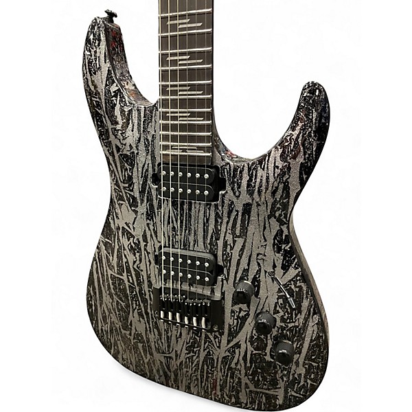 Used Schecter Guitar Research C1 SILVER MOUNTAIN Solid Body Electric Guitar