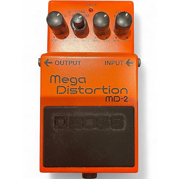 Used BOSS MD2 Mega Distortion Effect Pedal