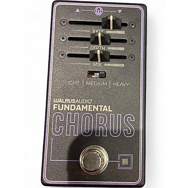 Used Walrus Audio FUNDAMENTAL CHORUS Effect Pedal