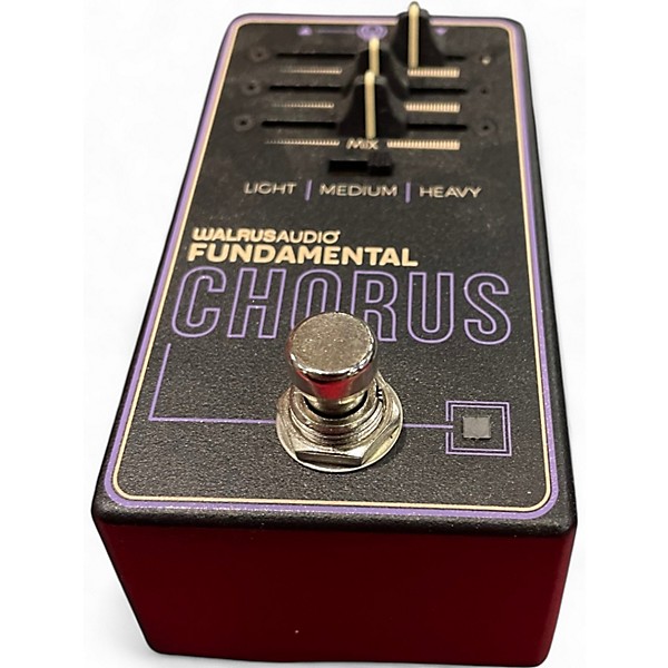 Used Walrus Audio FUNDAMENTAL CHORUS Effect Pedal