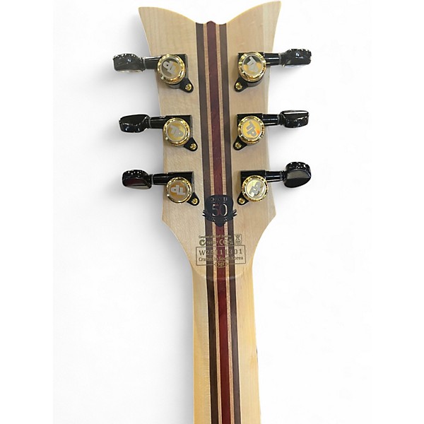 Used Schecter Guitar Research  Tempest 50th Anniversary Electric  50th Gold Burst Solid Body Electric Guitar