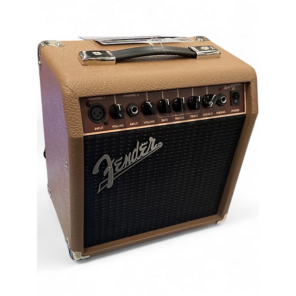 Used Fender Acoustasonic 15 Acoustic Guitar Combo Amp