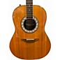 Used 1980s Ovation Ultra series 1517 Natural Acoustic Electric Guitar