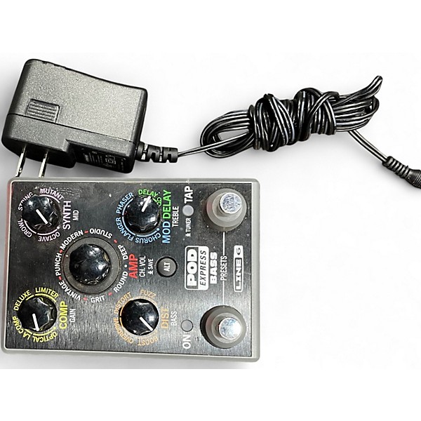 Used Line 6 POD EXPRESS BASS Effect Processor