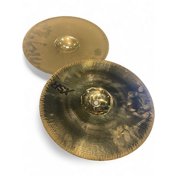 Used SABIAN 14in XSR HI HAT PAIR Cymbal