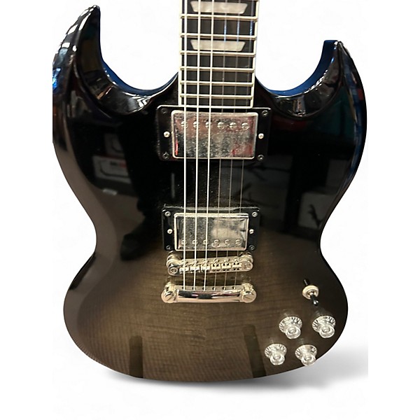 Used Epiphone SG MODERN Trans Black Solid Body Electric Guitar