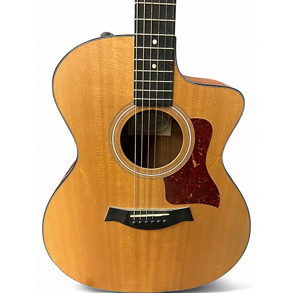 Used Taylor 114CE Natural Acoustic Electric Guitar