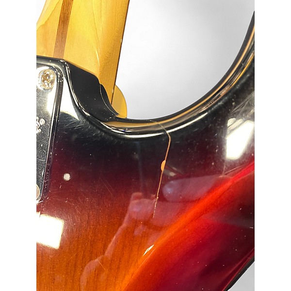 Used Fender American Standard Stratocaster HSS 3 Tone Sunburst Solid Body Electric Guitar