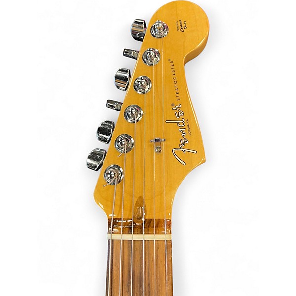 Used Fender American Standard Stratocaster HSS 3 Tone Sunburst Solid Body Electric Guitar