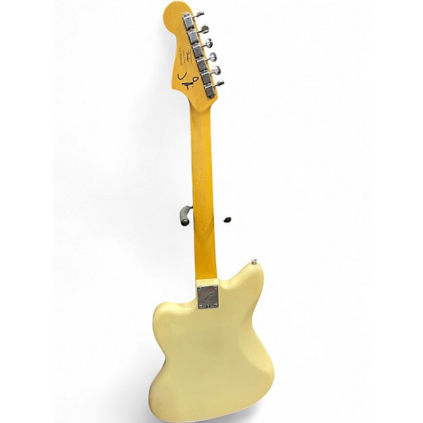 Used Squier J Mascis Jazzmaster Olympic White Solid Body Electric Guitar