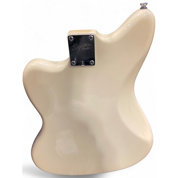 Used Squier J Mascis Jazzmaster Olympic White Solid Body Electric Guitar