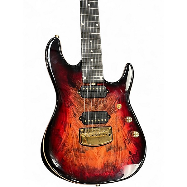 Used Ernie Ball Music Man Cutlass Jason Richardson 7 Rorschach Solid Body Electric Guitar