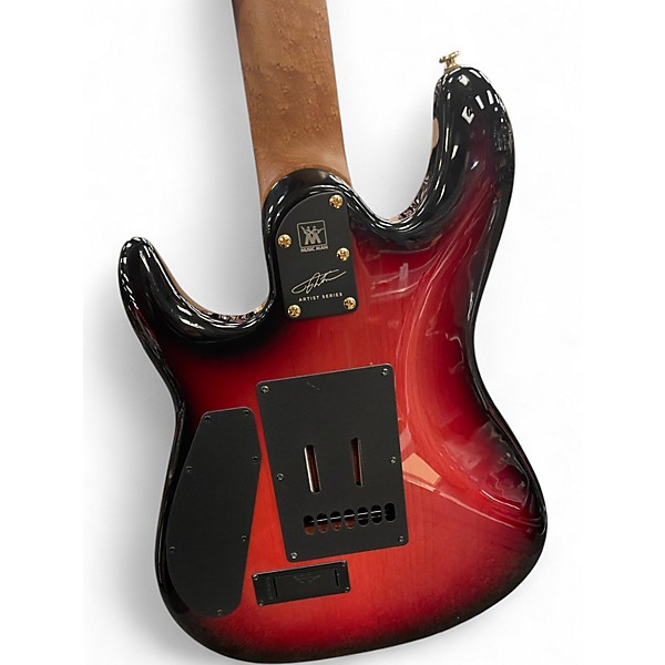 Used Ernie Ball Music Man Cutlass Jason Richardson 7 Rorschach Solid Body Electric Guitar