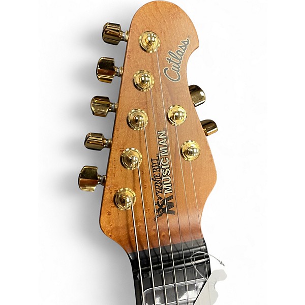 Used Ernie Ball Music Man Cutlass Jason Richardson 7 Rorschach Solid Body Electric Guitar