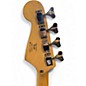 Used Squier Bronco Red Electric Bass Guitar