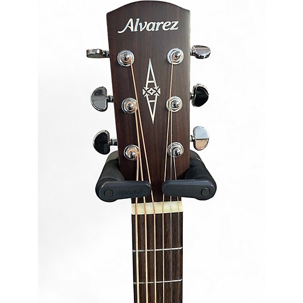 Used Alvarez ABT710 BARITONE ELITE Natural Acoustic Electric Guitar