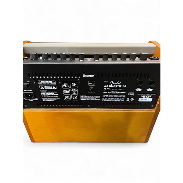 Used Fender acoustic 100 Acoustic Guitar Combo Amp