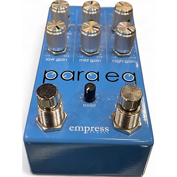 Used Empress Effects ParaEq with Boost EQ Pedal