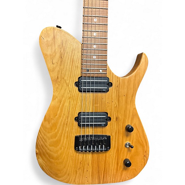 Used Cerbures HERMES 7 Worn Natural Solid Body Electric Guitar